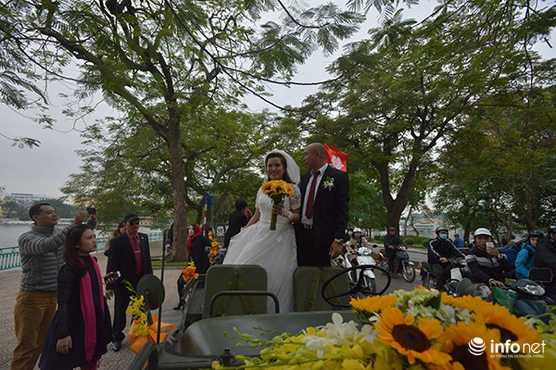 Dàn xe Jeep đón dâu