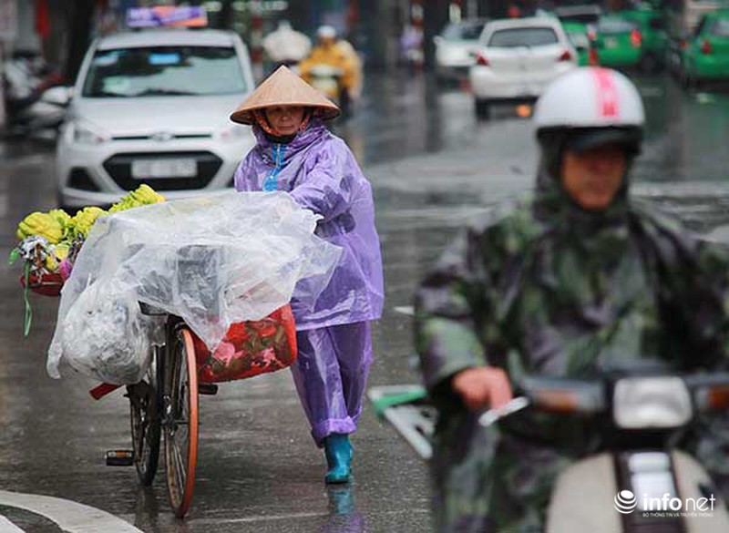 Những người phụ nữ đắm mình lao động trong giá rét - ảnh 1