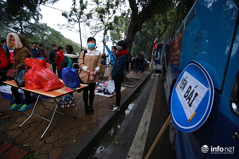 Hình ảnh 2.500 sinh viên đi xe miễn phí về quê ăn Tết - ảnh 5