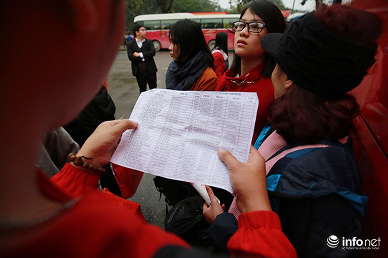 Hình ảnh 2.500 sinh viên đi xe miễn phí về quê ăn Tết - ảnh 10