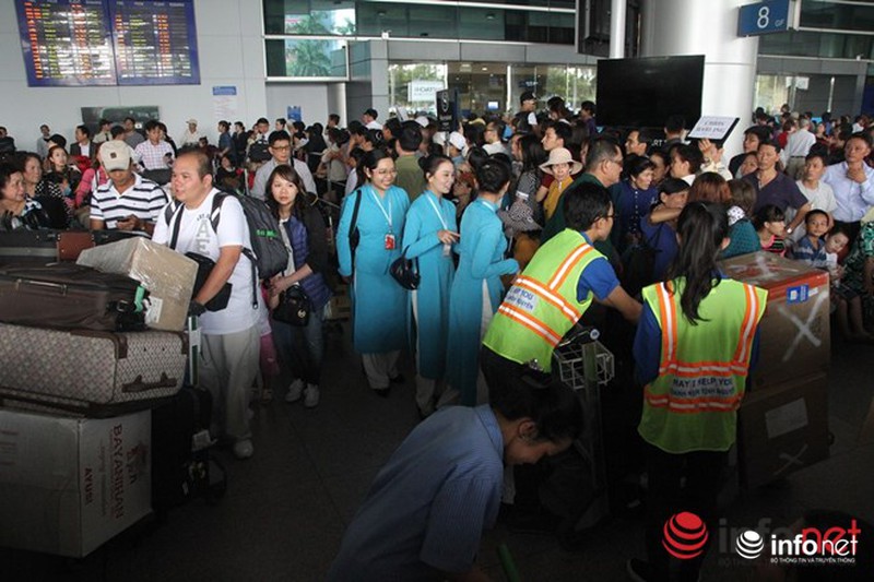 Hướng dẫn hành khách đi lại thuận tiện tại sân bay Tân Sơn Nhất - ảnh 1