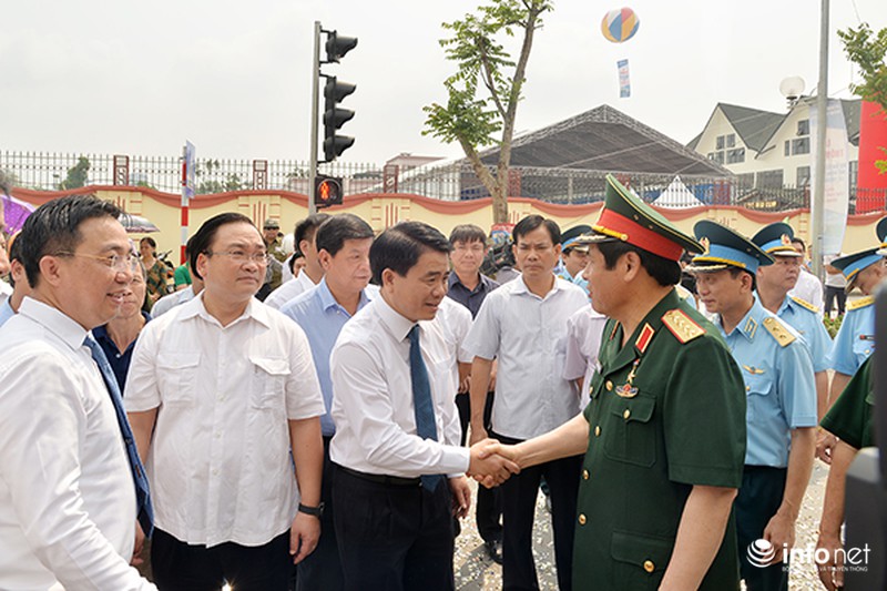 Chính thức thông xe tuyến đường kiểu mẫu đầu tiên của Thủ đô - ảnh 1