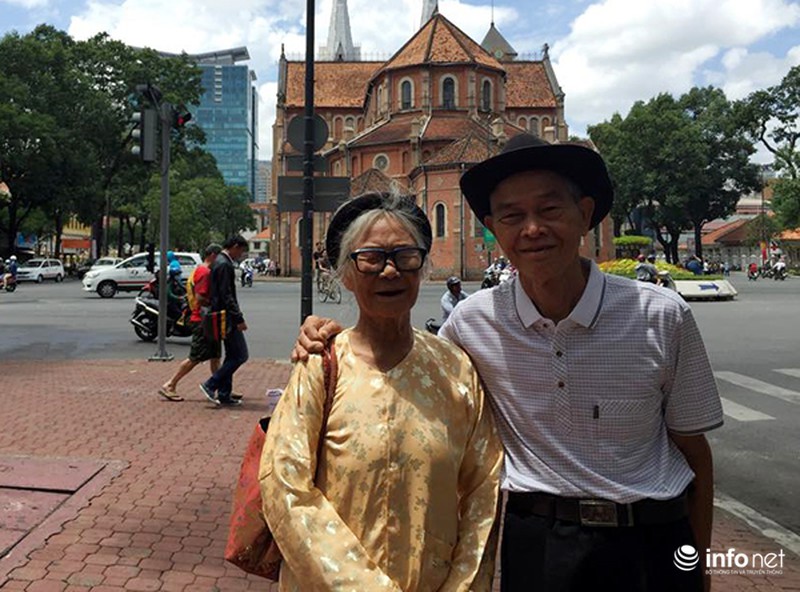 Con gái vợ chồng già nắm tay nhau trên biển: Bố mẹ tôi yêu thương nhau trọn đời! - ảnh 3