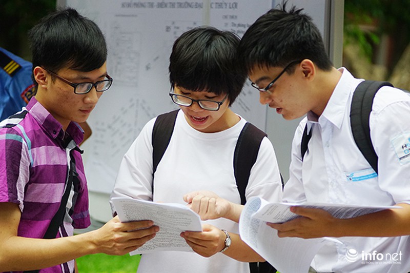 Thí sinh rạng rỡ sau kì thi quan trọng của cuộc đời - ảnh 5