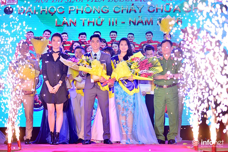 Chiêm ngưỡng vẻ đẹp khoẻ khoắn, tự tin của nữ SV phòng cháy chữa cháy - ảnh 1