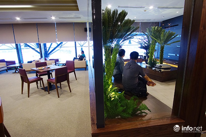 Cận cảnh khu chờ VIP tại sân bay Nội Bài - ảnh 8