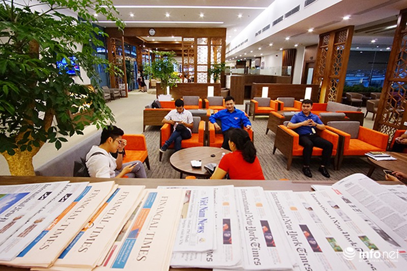 Cận cảnh khu chờ VIP tại sân bay Nội Bài - ảnh 10