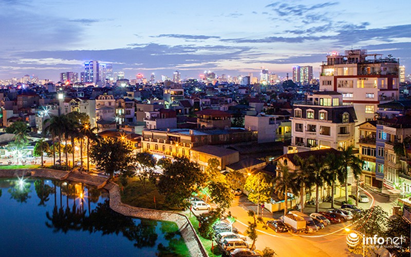 Cùng ngắm Hà Nội đẹp rực rỡ khi lên đèn - ảnh 5