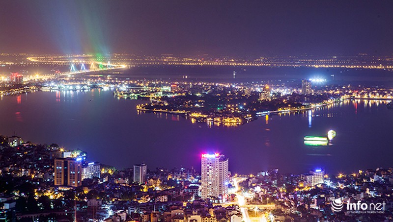 Cùng ngắm Hà Nội đẹp rực rỡ khi lên đèn - ảnh 6