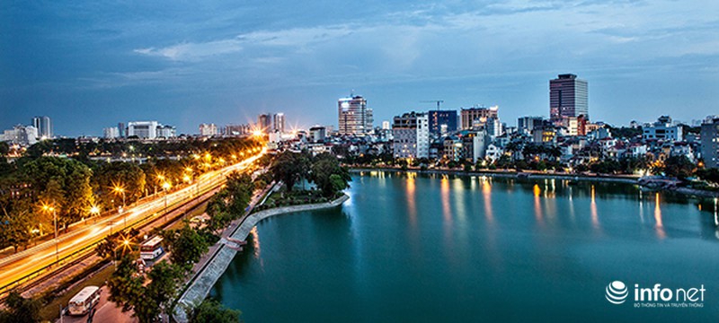 Cùng ngắm Hà Nội đẹp rực rỡ khi lên đèn - ảnh 8