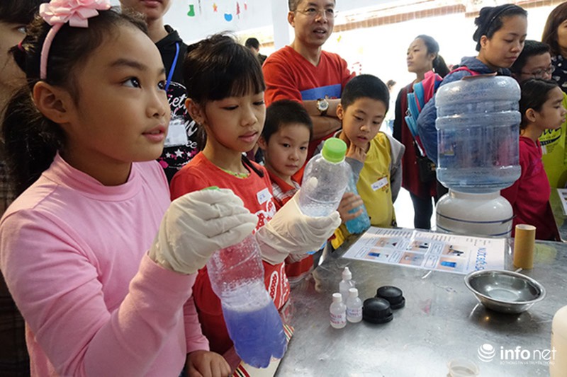 Các thí nghiệm khoa học thú vị thu hút học sinh - ảnh 6