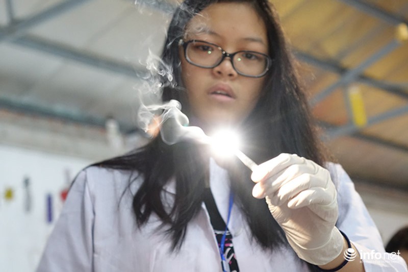 Các thí nghiệm khoa học thú vị thu hút học sinh - ảnh 9