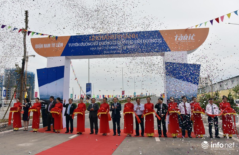 Thông xe tuyến đường nối Lê Đức Thọ với đường 70 - ảnh 2