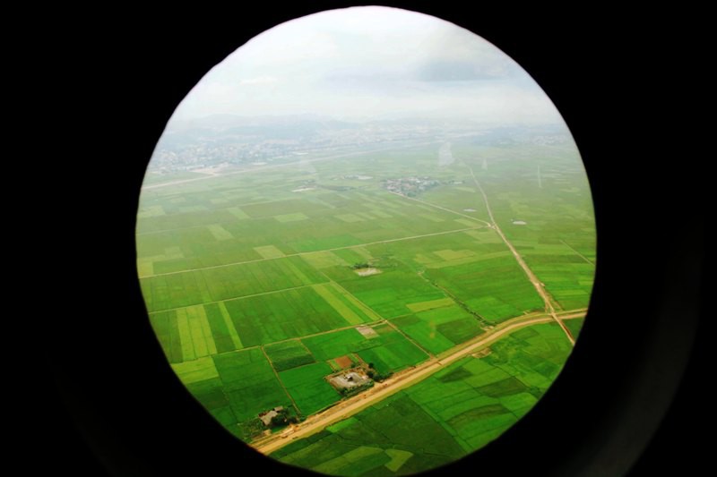 Ngắm Điện Biên Phủ từ trực thăng quân sự trước đại lễ - ảnh 1