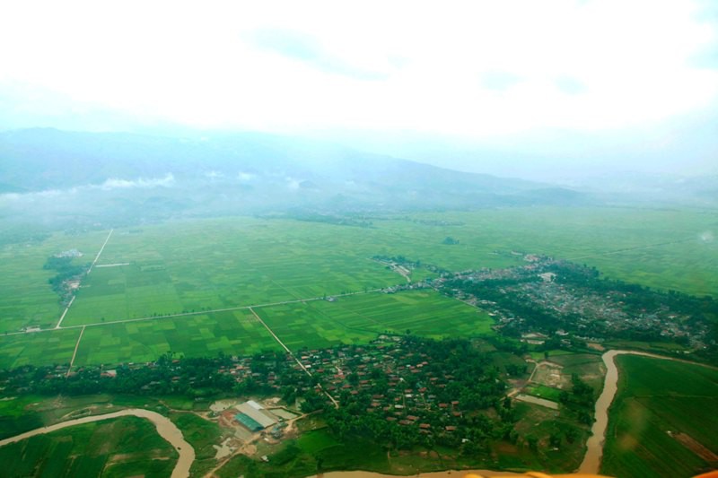 Ngắm Điện Biên Phủ từ trực thăng quân sự trước đại lễ - ảnh 15