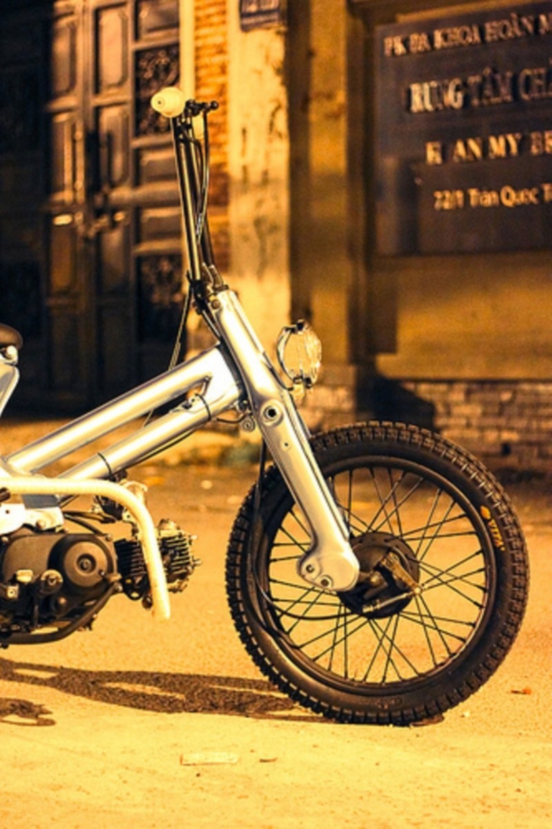Bật cười trước hình ảnh Super Cub độ phong cách Bobber – style - ảnh 7