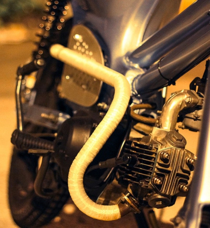 Bật cười trước hình ảnh Super Cub độ phong cách Bobber – style - ảnh 9