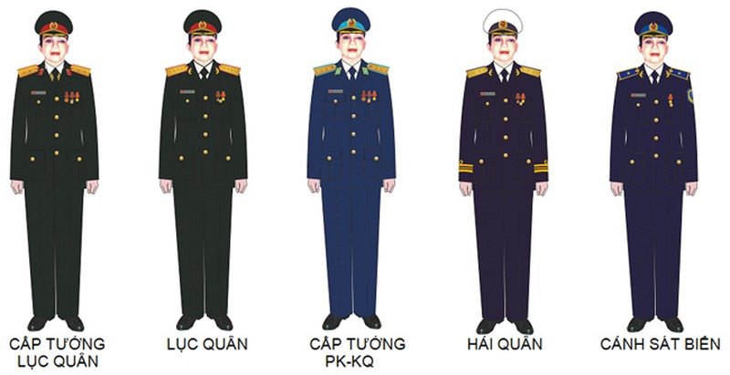 Tìm hiểu về các loại quân phục của QĐND Việt Nam - ảnh 1