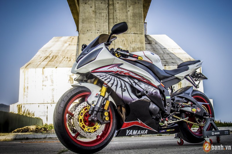 Yamaha R6 độ cực ngầu của chàng trai Việt - ảnh 1