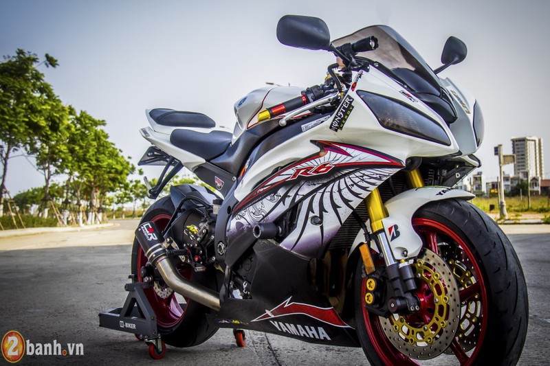 Yamaha R6 độ cực ngầu của chàng trai Việt - ảnh 2