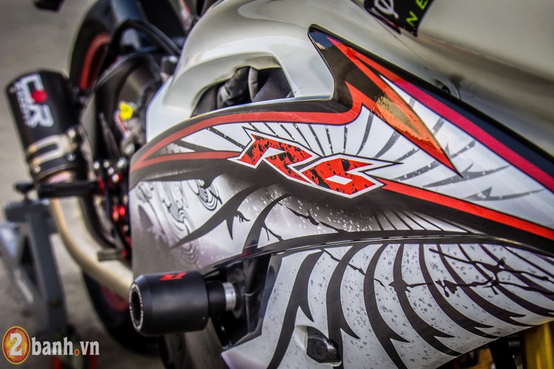 Yamaha R6 độ cực ngầu của chàng trai Việt - ảnh 4