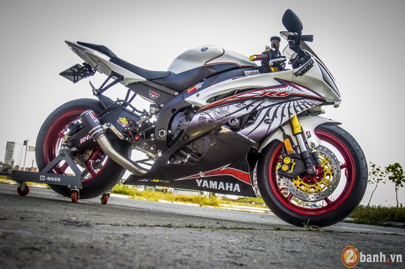 Yamaha R6 độ cực ngầu của chàng trai Việt - ảnh 11