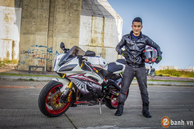 Yamaha R6 độ cực ngầu của chàng trai Việt - ảnh 12