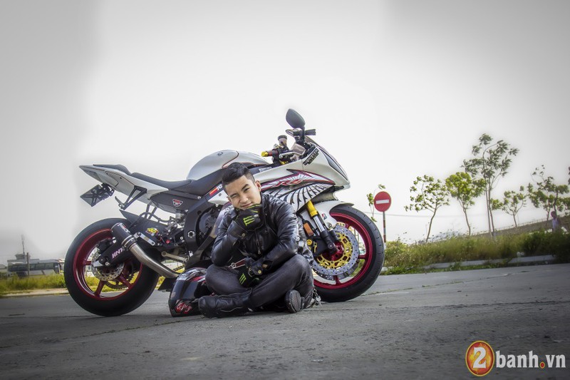 Yamaha R6 độ cực ngầu của chàng trai Việt - ảnh 13