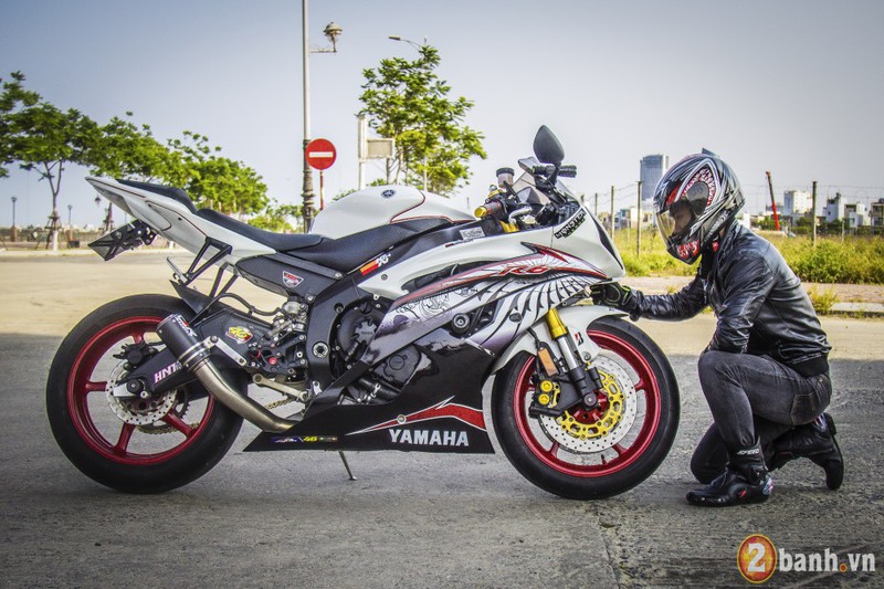 Yamaha R6 độ cực ngầu của chàng trai Việt - ảnh 21