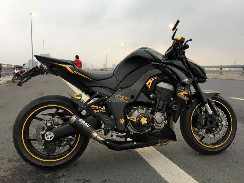 Kawasaki Z1000 2014 độ đầy mê hoặc của Biker Hà Thành - ảnh 8