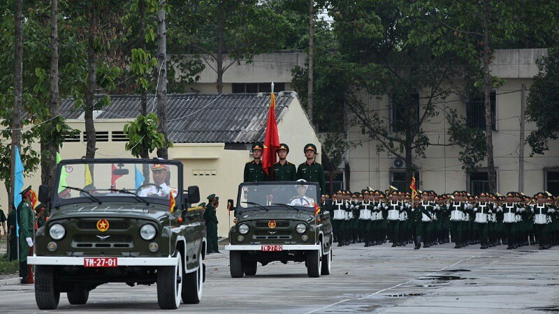 Súng trường tấn công Galil ACE chính thức tham gia diễu binh 30/4 - ảnh 6