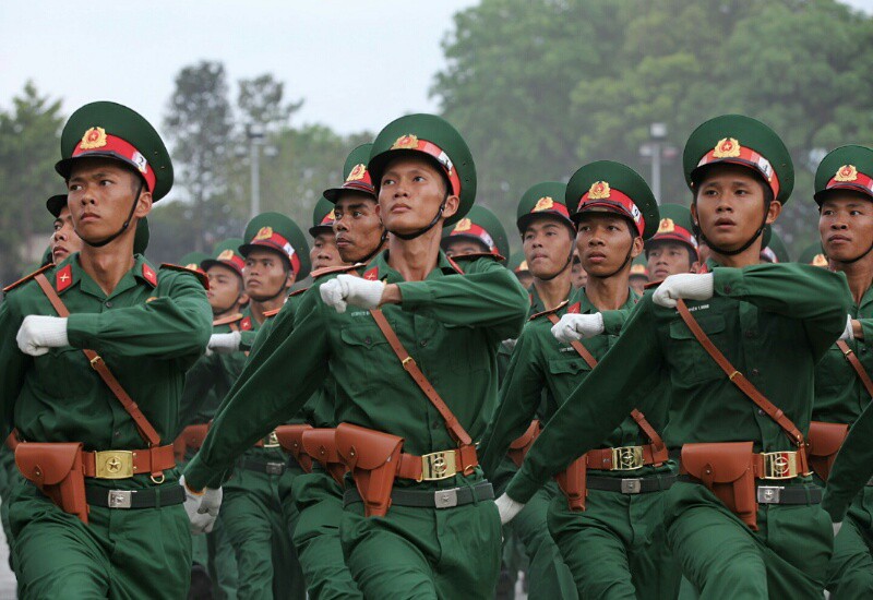 Súng trường tấn công Galil ACE chính thức tham gia diễu binh 30/4 - ảnh 12