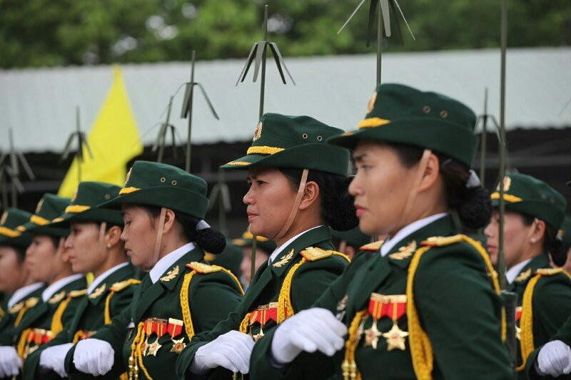 Súng trường tấn công Galil ACE chính thức tham gia diễu binh 30/4 - ảnh 15