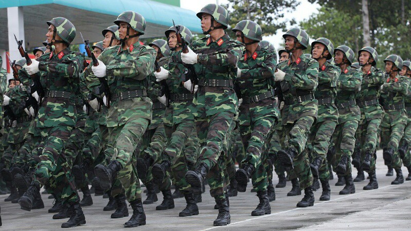 Súng trường tấn công Galil ACE chính thức tham gia diễu binh 30/4 - ảnh 16