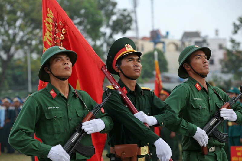 Súng trường tấn công Galil ACE chính thức tham gia diễu binh 30/4 - ảnh 18