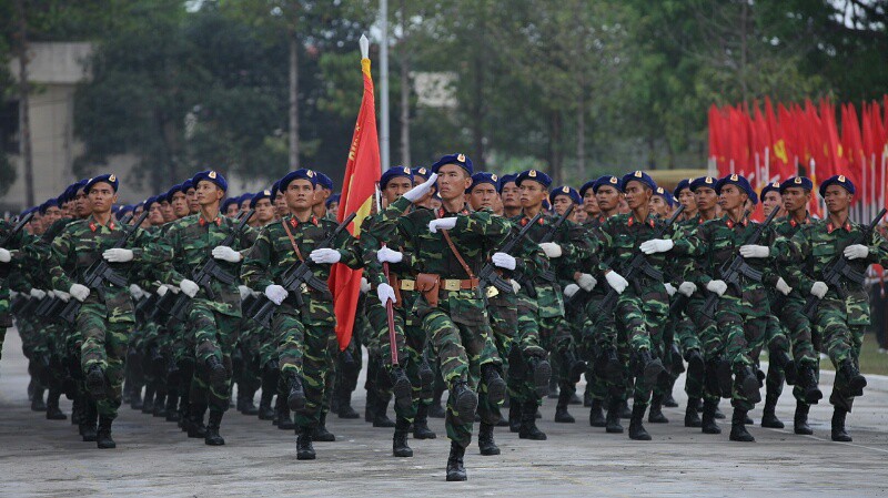 Súng trường tấn công Galil ACE chính thức tham gia diễu binh 30/4 - ảnh 20