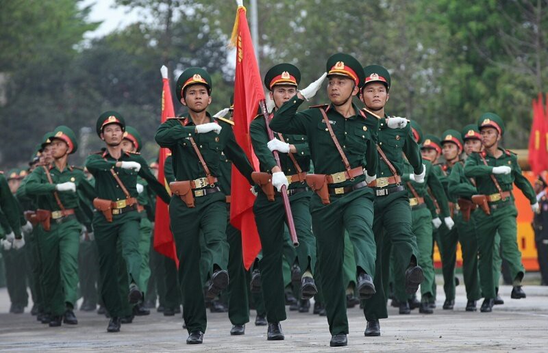 Súng trường tấn công Galil ACE chính thức tham gia diễu binh 30/4 - ảnh 23