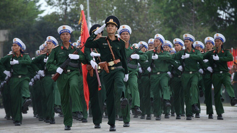 Súng trường tấn công Galil ACE chính thức tham gia diễu binh 30/4 - ảnh 24