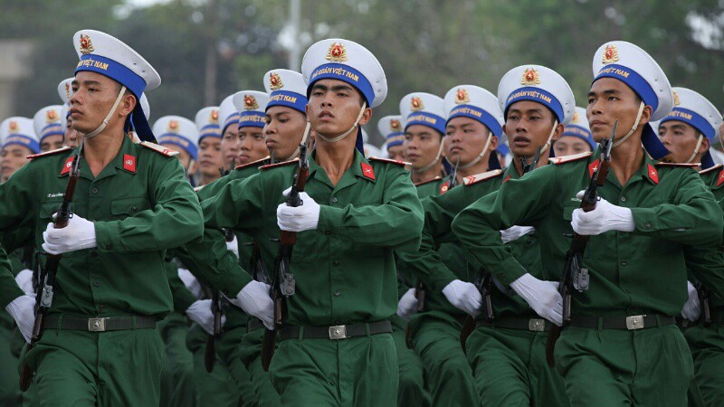 Súng trường tấn công Galil ACE chính thức tham gia diễu binh 30/4 - ảnh 27