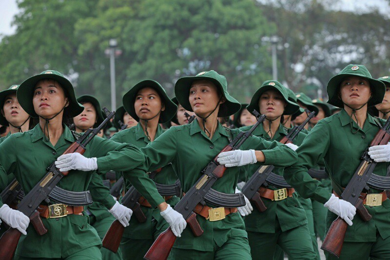 Súng trường tấn công Galil ACE chính thức tham gia diễu binh 30/4 - ảnh 28