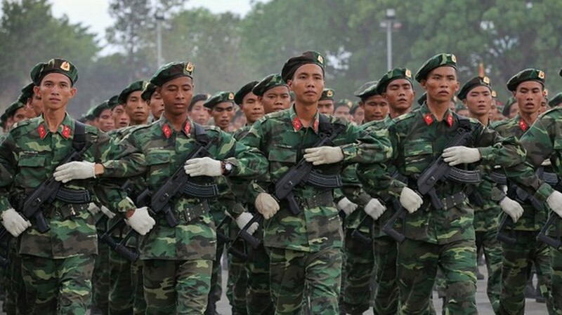 Súng trường tấn công Galil ACE chính thức tham gia diễu binh 30/4 - ảnh 1