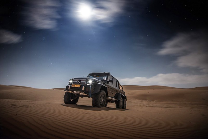 Bộ ảnh đầy cảm xúc của 'chiến binh' Mercedes G63 trên sa mạc - ảnh 17