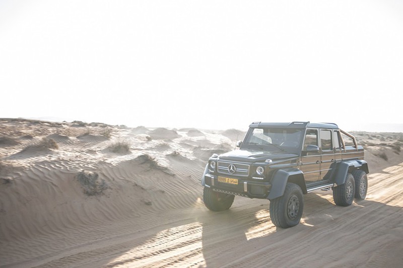 Bộ ảnh đầy cảm xúc của 'chiến binh' Mercedes G63 trên sa mạc - ảnh 10