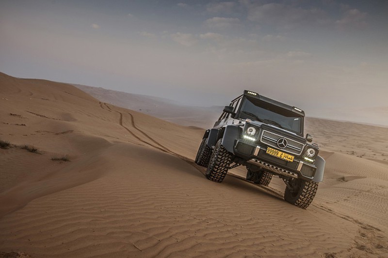 Bộ ảnh đầy cảm xúc của 'chiến binh' Mercedes G63 trên sa mạc - ảnh 3