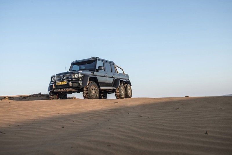 Bộ ảnh đầy cảm xúc của 'chiến binh' Mercedes G63 trên sa mạc - ảnh 6