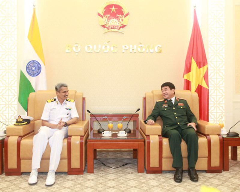 Thượng tướng Võ Văn Tuấn tiếp Phó Giám đốc Học viện Chiến tranh Hải quân Ấn Độ - ảnh 2