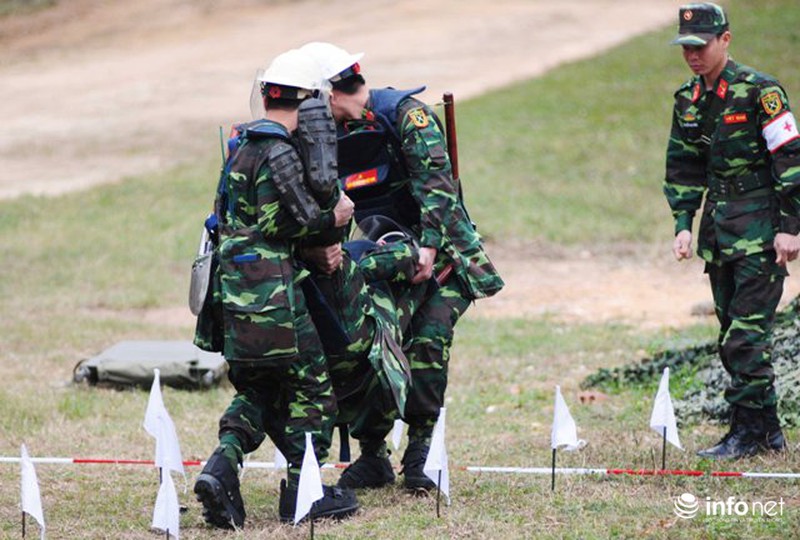 Việt Nam - Ấn Độ triển khai diễn tập Hành động Mìn nhân đạo - ảnh 10