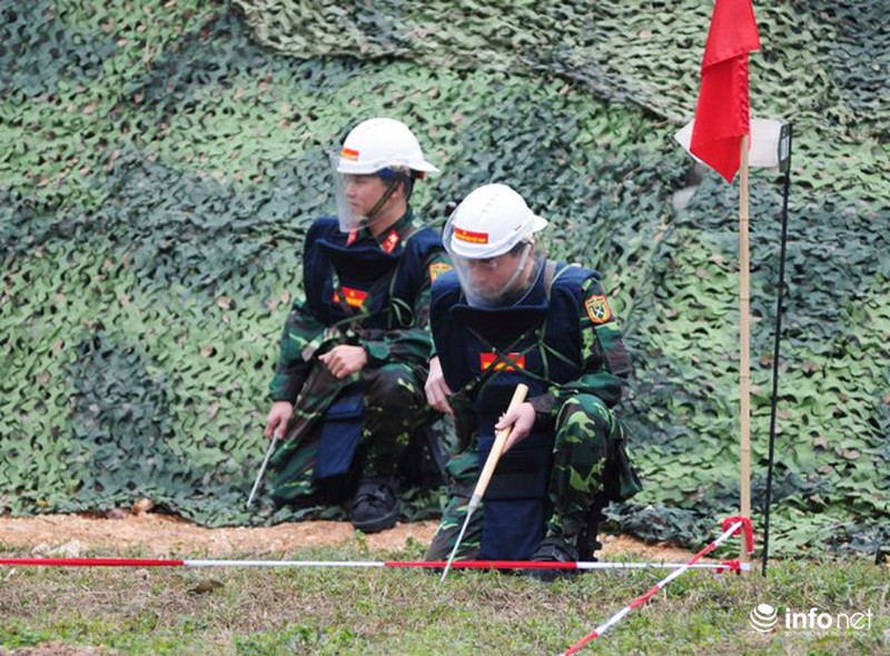 Việt Nam - Ấn Độ triển khai diễn tập Hành động Mìn nhân đạo - ảnh 8