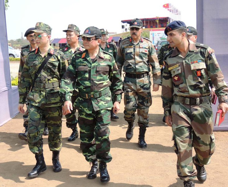 Hình ảnh quân đội VN tham gia diễn tập thực binh quốc tế FORCE 18 - ảnh 2