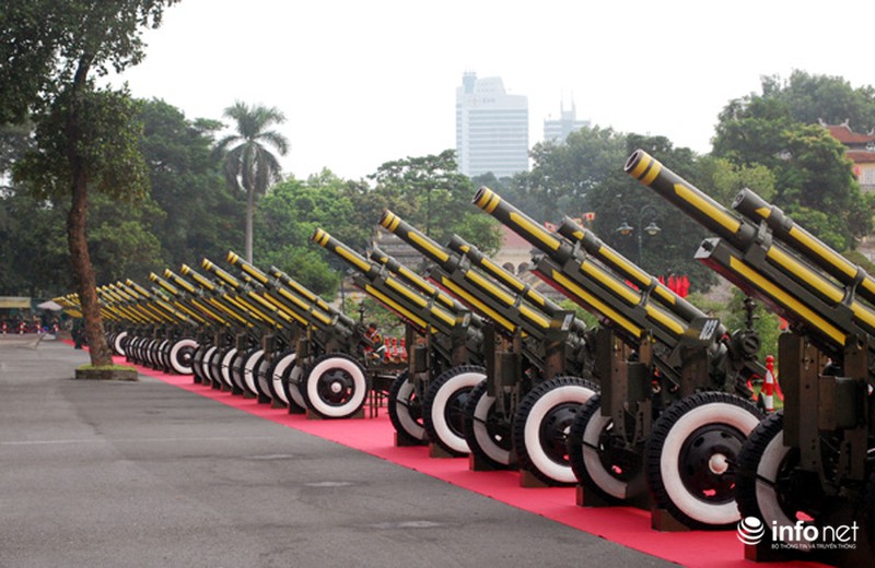 105 quả đại bác nổ vang trời mừng Quốc khánh 2/9 - ảnh 1